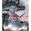 Válvula de globo elétrica de aço inoxidável de alta pressão
